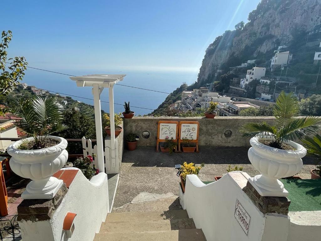 La Villa Di Enzo Casa Vacanze Con Vista Mare อามาลฟี ภายนอก รูปภาพ